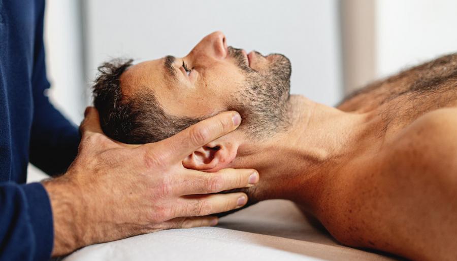 Trattamento dell'osteopata